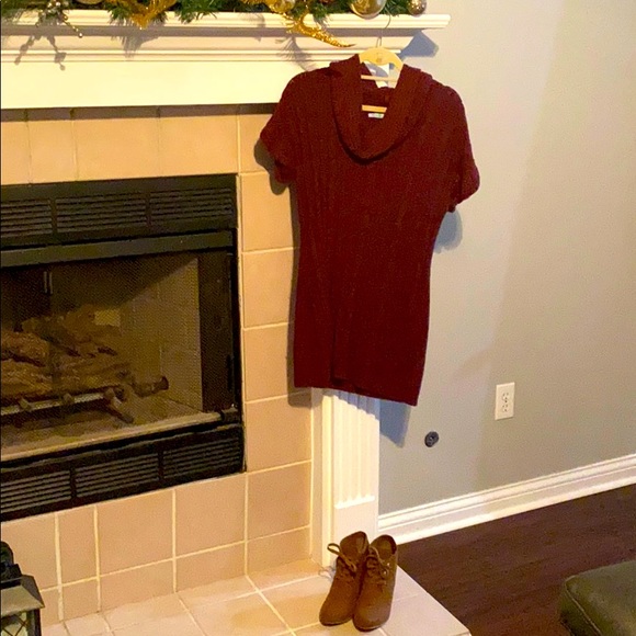 Maurices Dresses & Skirts - Maroon sweater dress